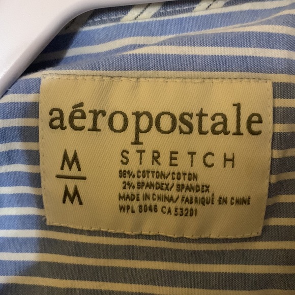 Aeropostale Long Sleeve Cotton Shirt Medium - Picture 3 of 3